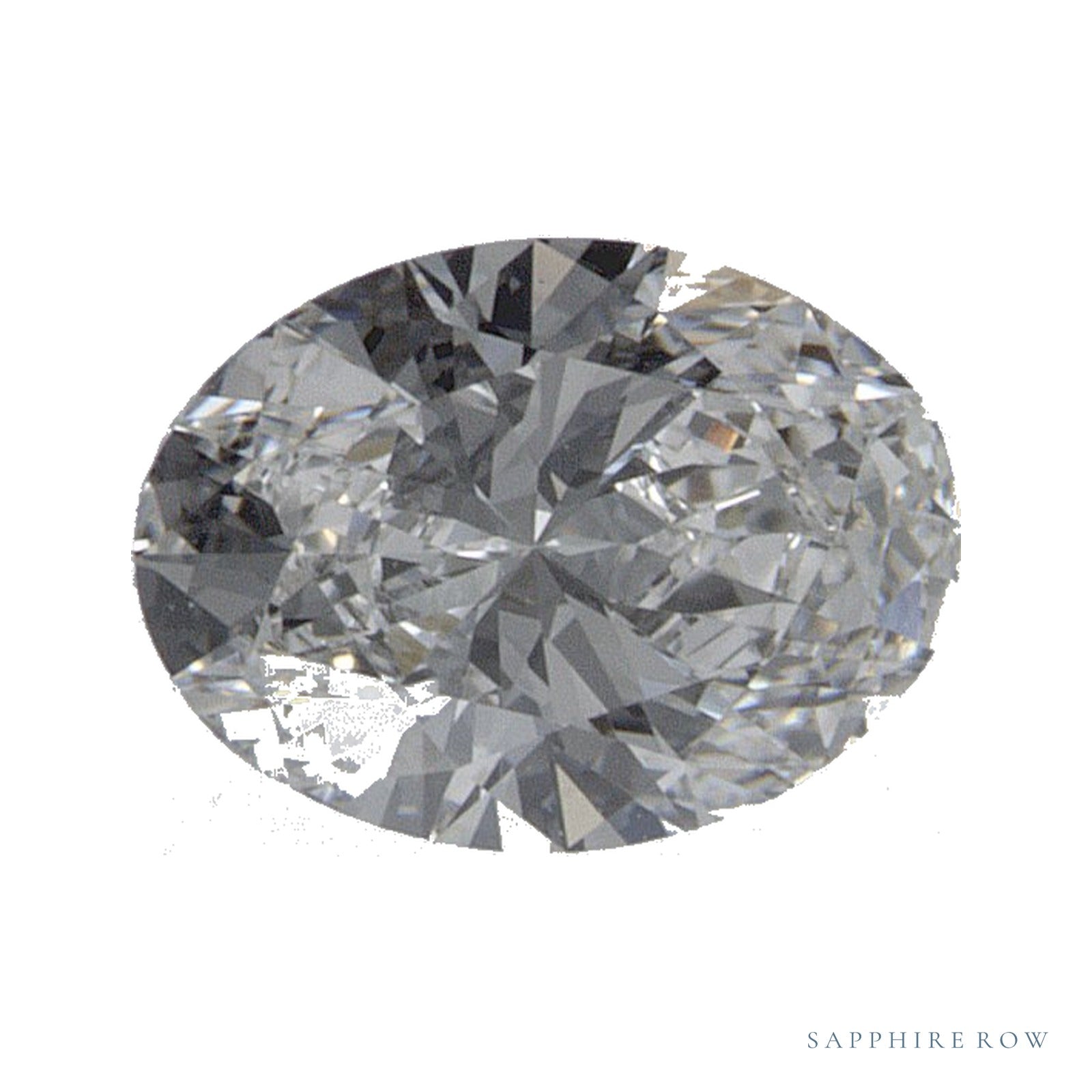 0.53 ct lab-grown diamond, oval cut | Sapphire Row · cut4