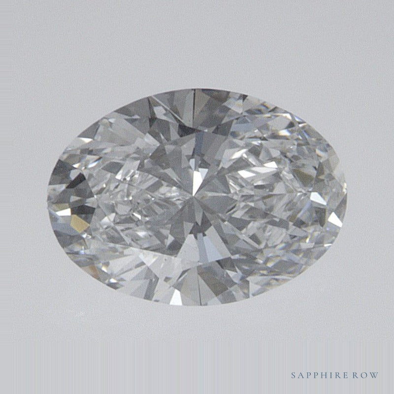 0.53 ct lab-grown diamond, oval cut | Sapphire Row · cut7
