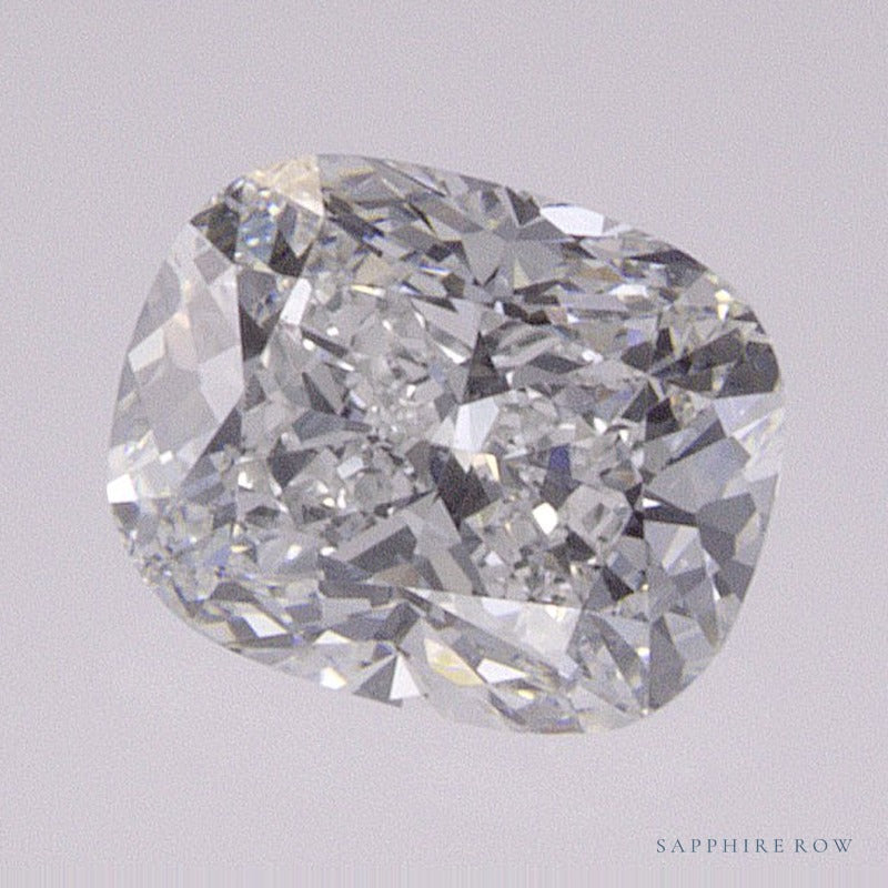 0.53 ct lab-grown diamond, elongated cushion cut | Sapphire Row · cut7