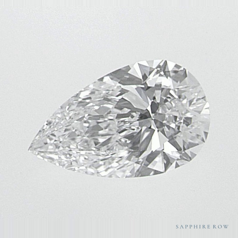 0.52 ct natural diamond, pear cut | Sapphire Row · cut7