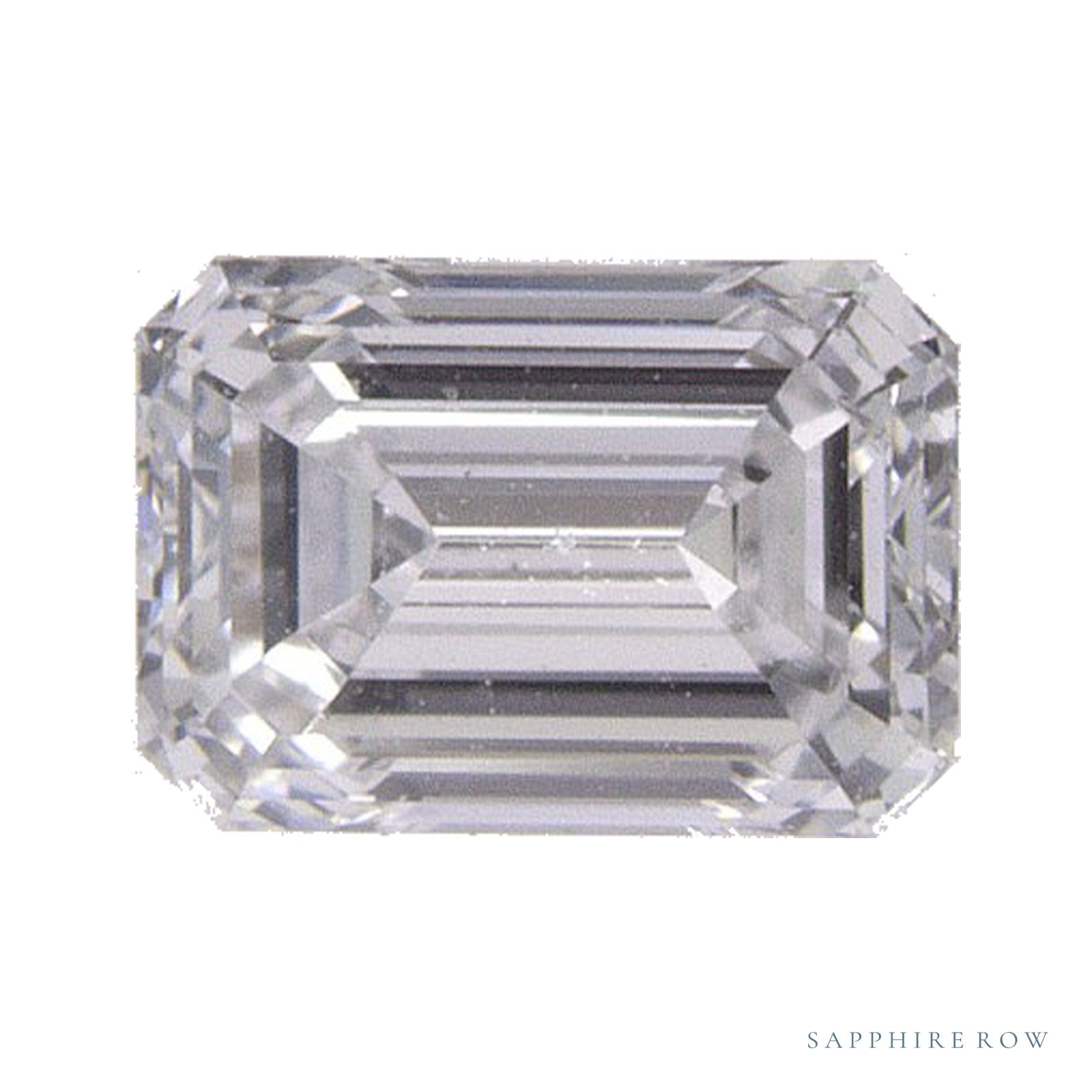 0.52 ct natural diamond, emerald cut | Sapphire Row · cut4