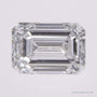 0.52 ct natural diamond, emerald cut | Sapphire Row · cut7