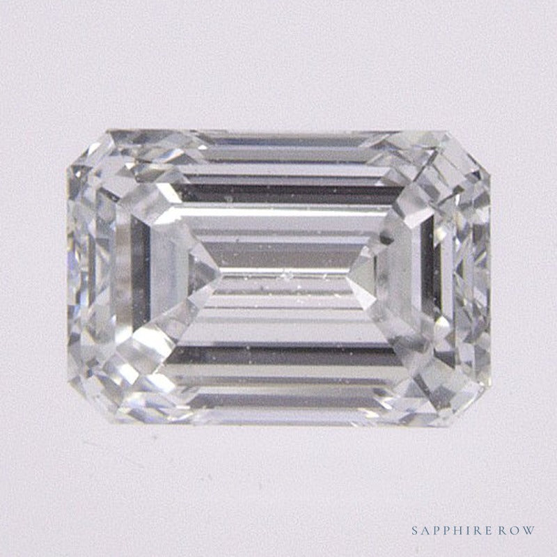 0.52 ct natural diamond, emerald cut | Sapphire Row · cut7