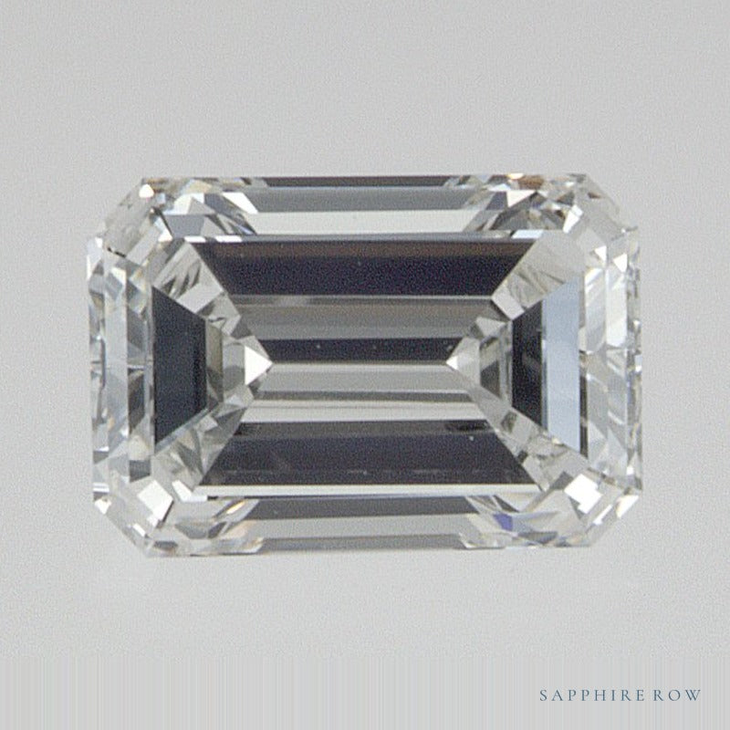 0.52 ct natural diamond, emerald cut | Sapphire Row · cut7
