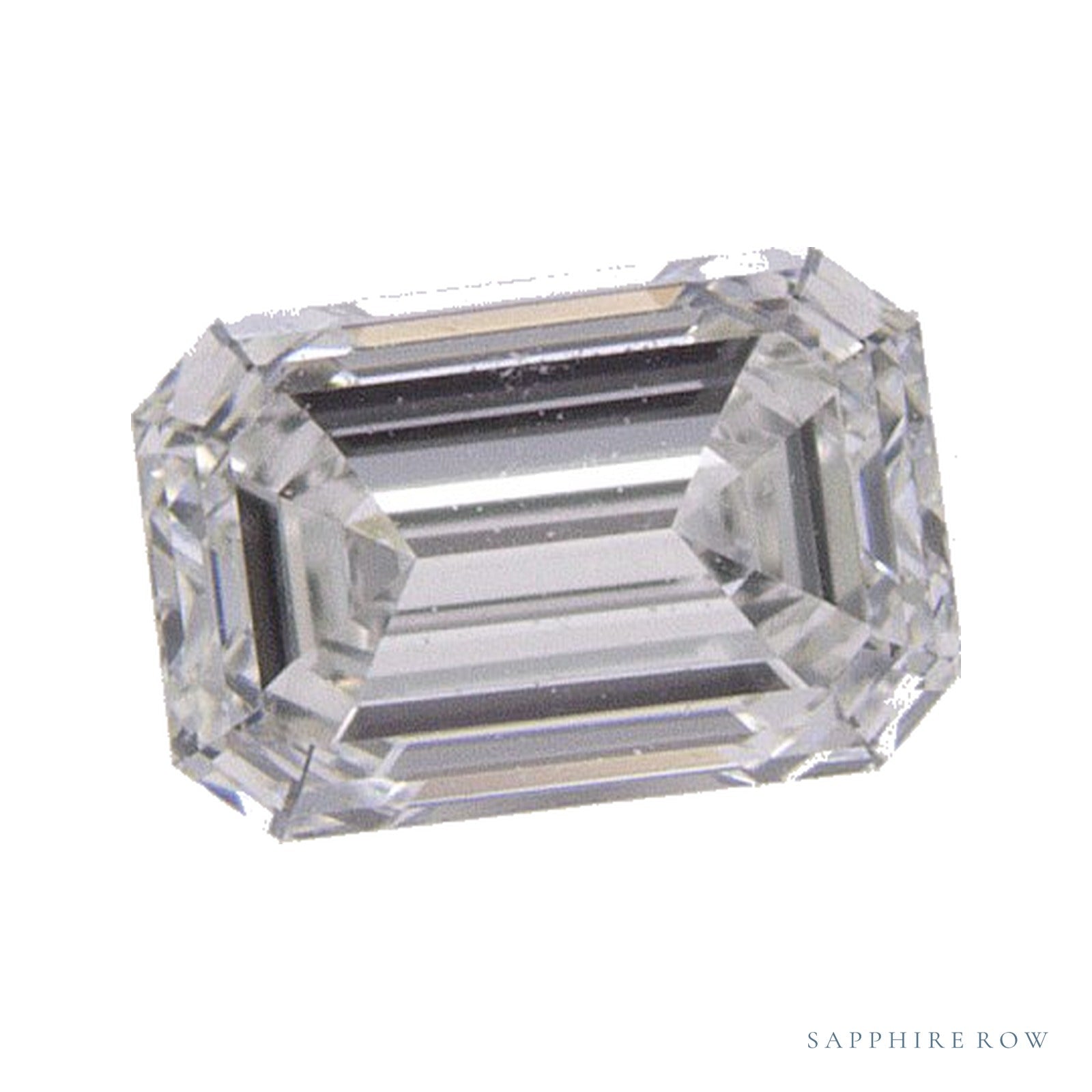 0.52 ct natural diamond, emerald cut | Sapphire Row · cut4