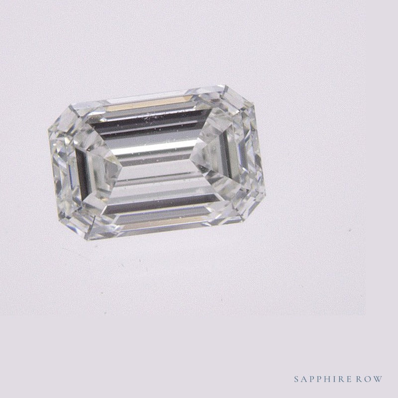 0.52 ct natural diamond, emerald cut | Sapphire Row · cut6