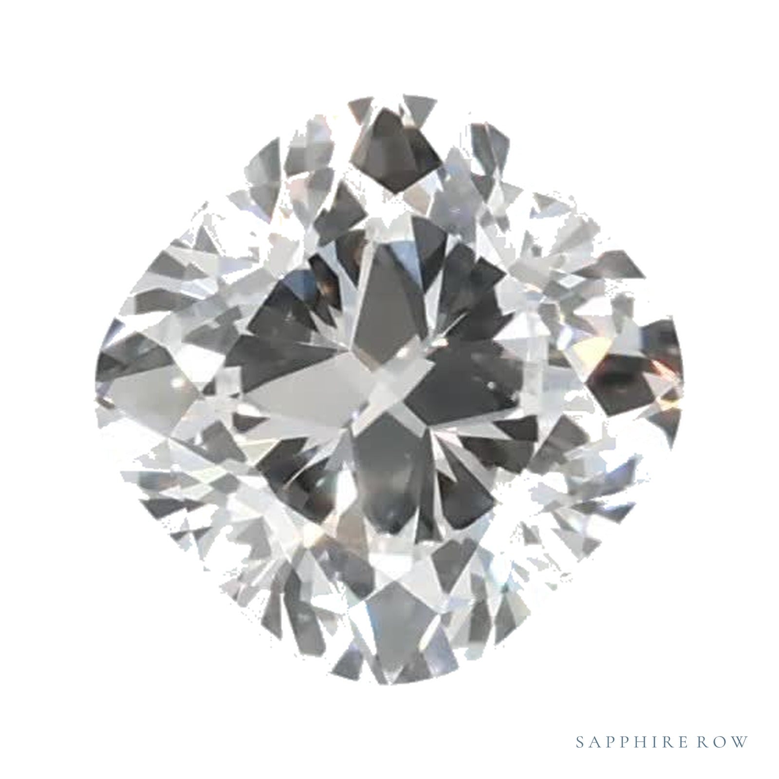0.52 ct lab-grown diamond, cushion cut | Sapphire Row · cut4