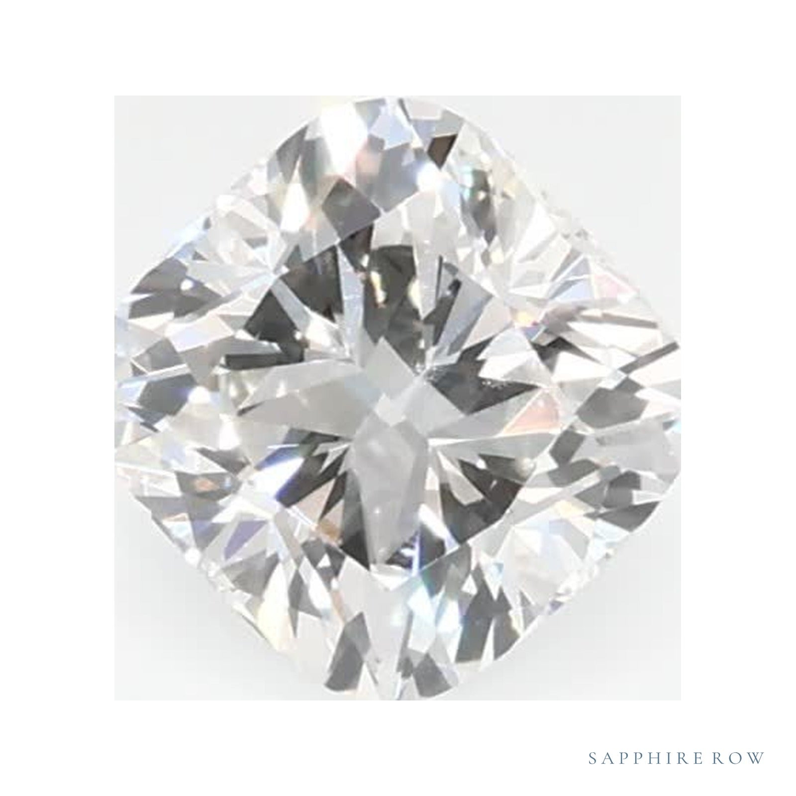 0.52 ct lab-grown diamond, cushion cut | Sapphire Row · cut4