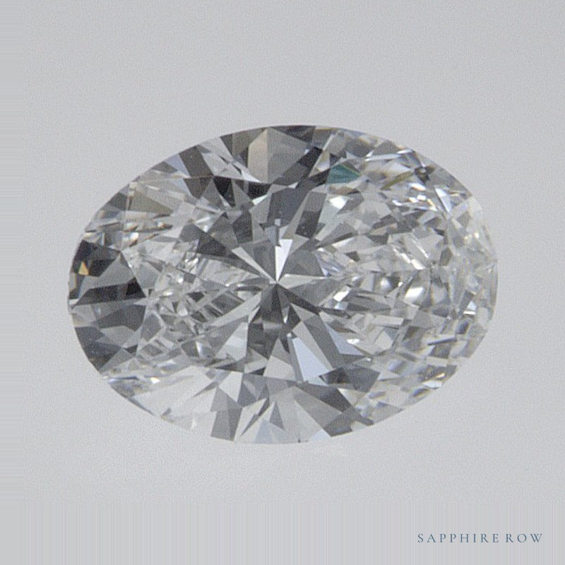 0.52 ct lab-grown diamond, oval cut | Sapphire Row · cut7