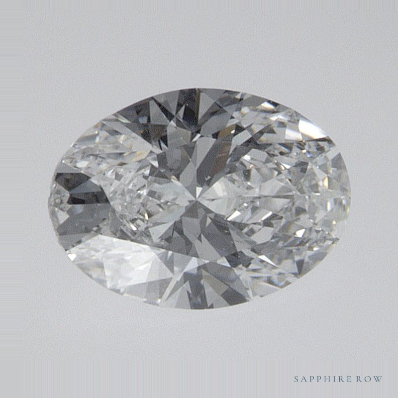 0.52 ct lab-grown diamond, oval cut | Sapphire Row · cut7