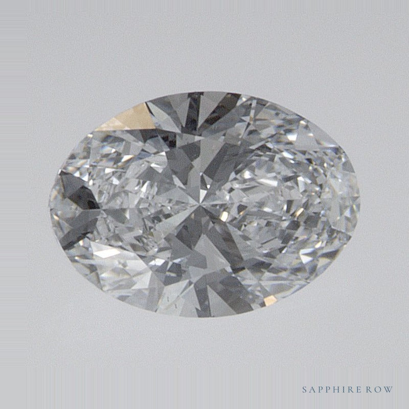 0.52 ct lab-grown diamond, oval cut | Sapphire Row · cut7