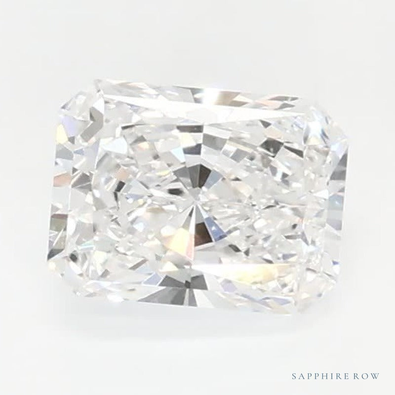 0.52 ct lab-grown diamond, radiant cut | Sapphire Row · cut7