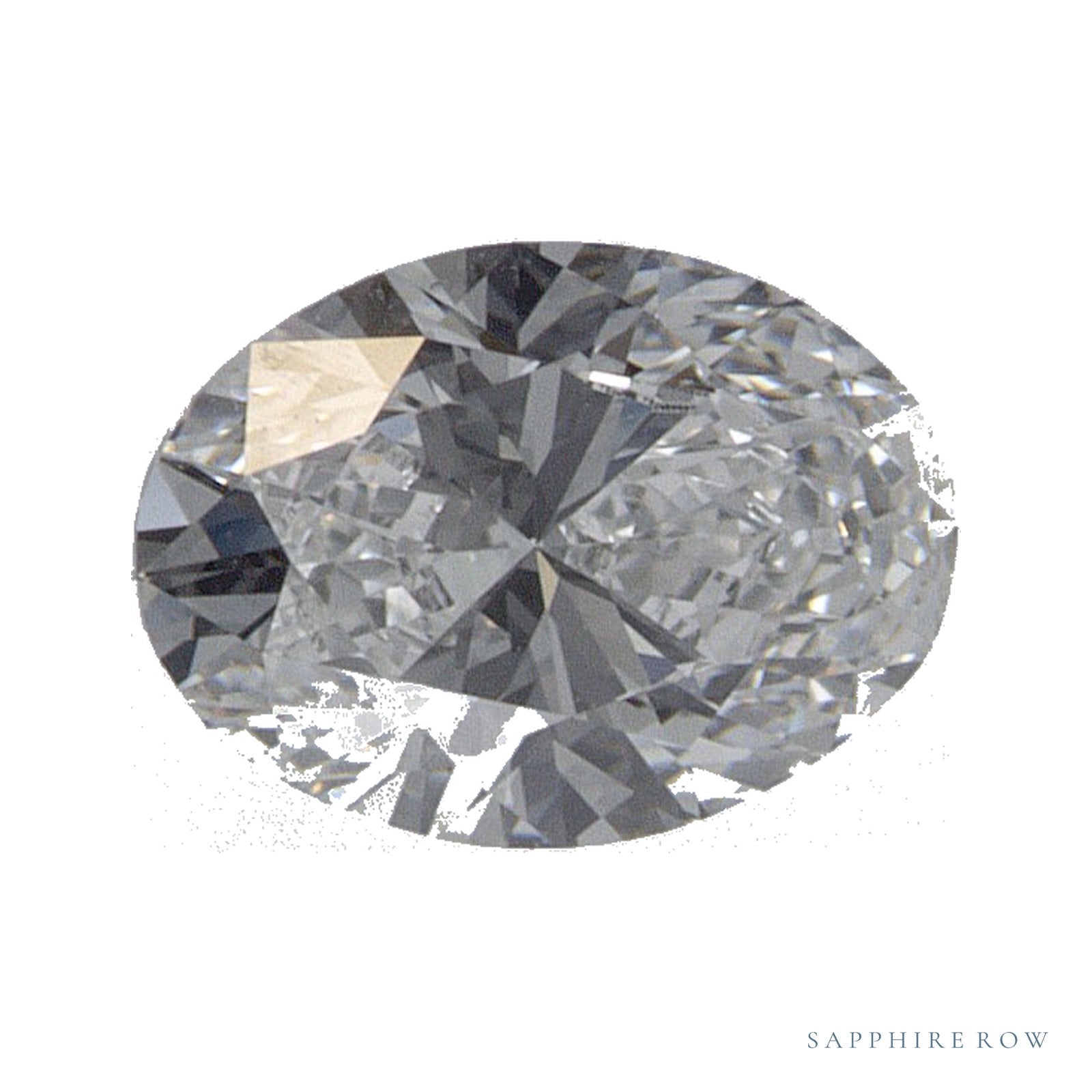 0.52 ct lab-grown diamond, oval cut | Sapphire Row · cut4