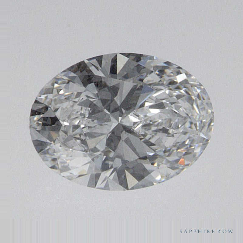 0.52 ct lab-grown diamond, oval cut | Sapphire Row · cut7