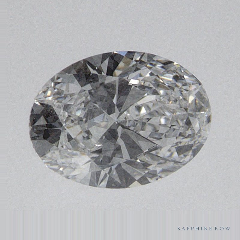 0.52 ct lab-grown diamond, oval cut | Sapphire Row · cut7