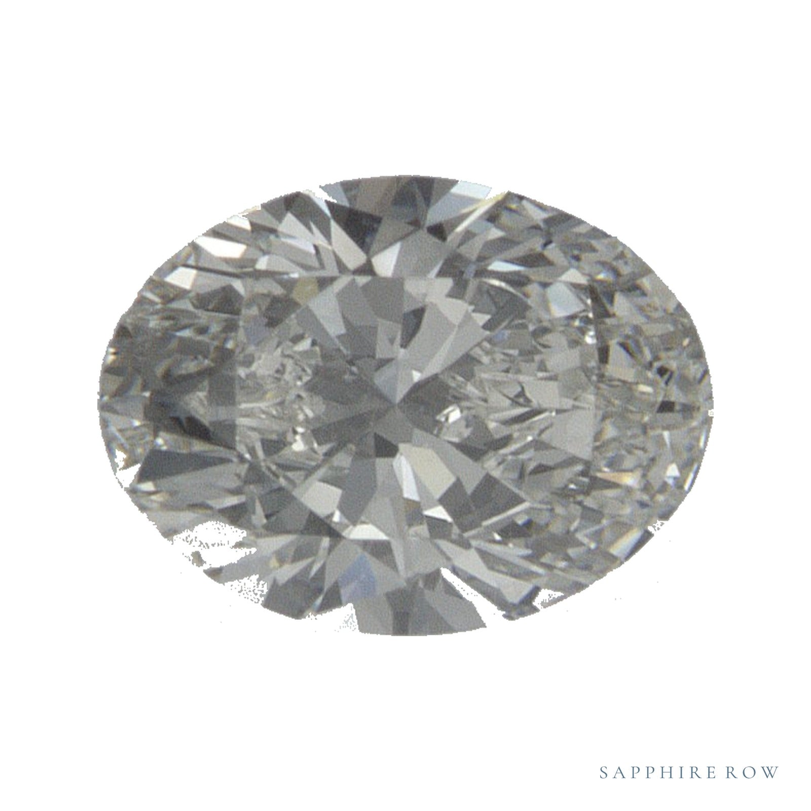 0.51 ct natural diamond, oval cut | Sapphire Row · cut4