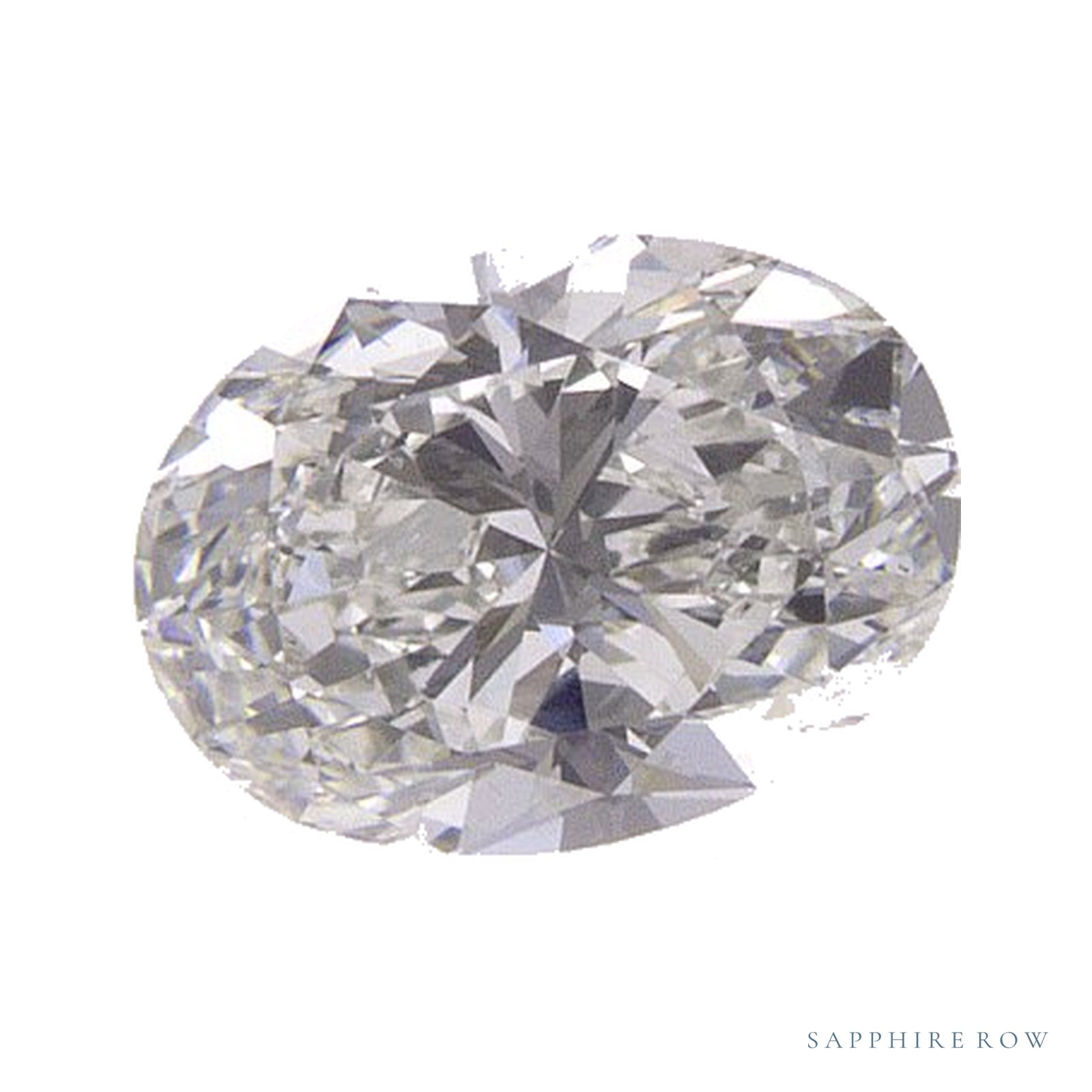 0.51 ct natural diamond, oval cut | Sapphire Row · cut4