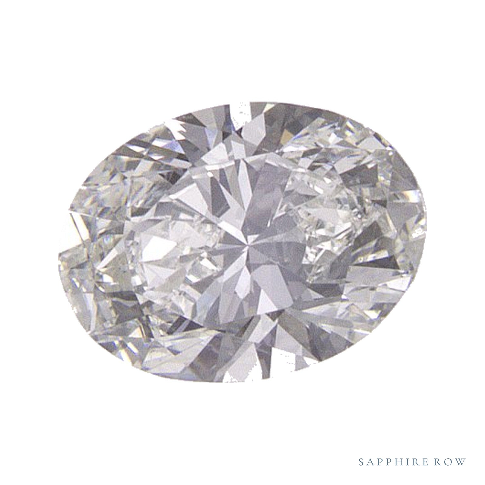 0.51 ct natural diamond, oval cut | Sapphire Row · cut4