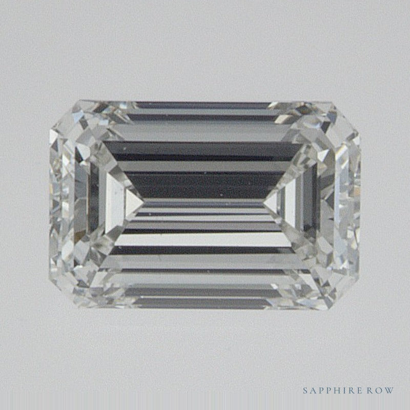 0.51 ct natural diamond, emerald cut | Sapphire Row · cut7
