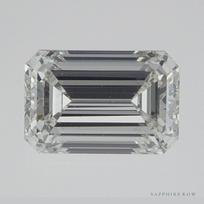0.51 ct natural diamond, emerald cut | Sapphire Row · cut6