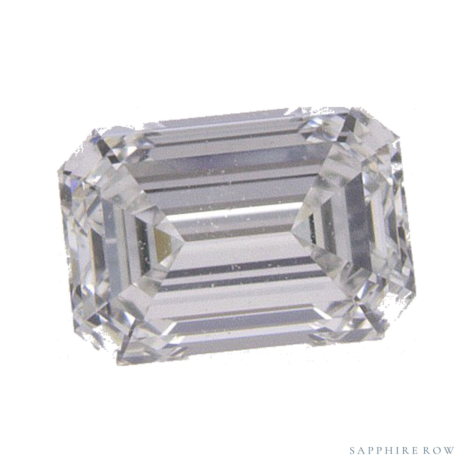 0.51 ct natural diamond, emerald cut | Sapphire Row · cut4