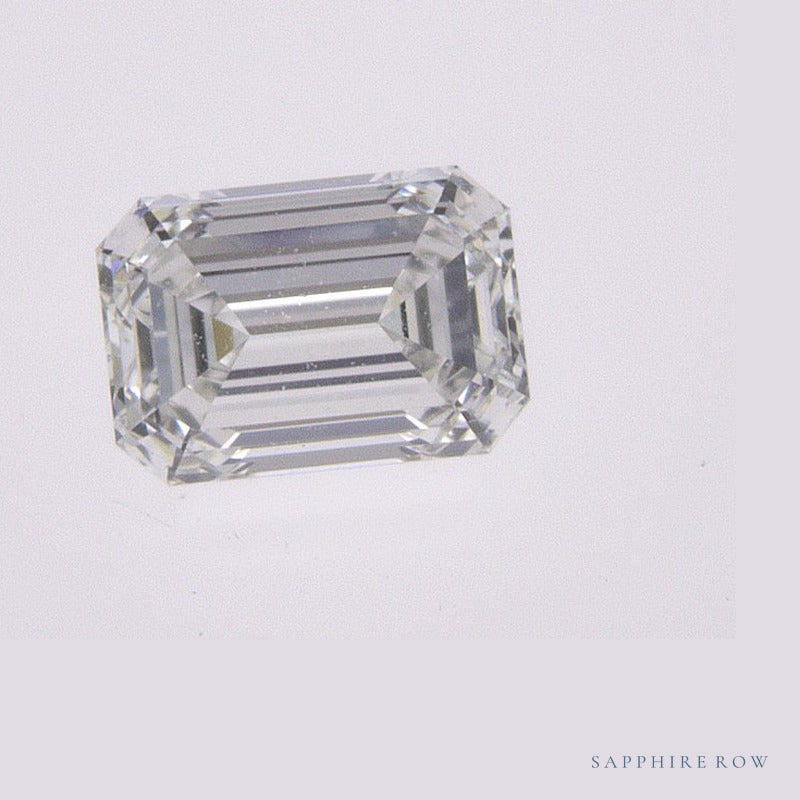 0.51 ct natural diamond, emerald cut | Sapphire Row · cut6