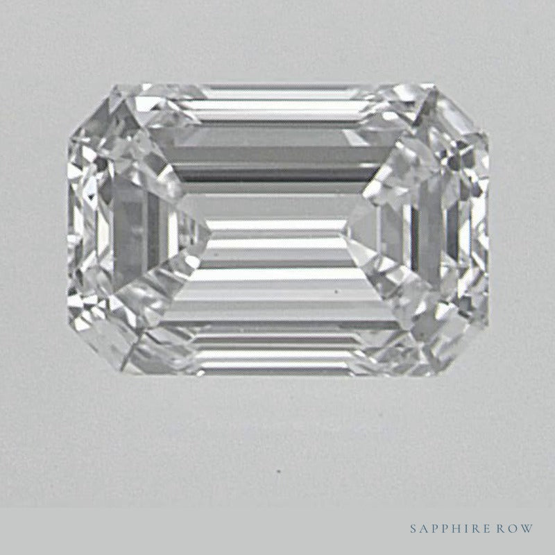 0.51 ct natural diamond, emerald cut | Sapphire Row · cut6