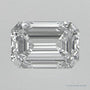 0.51 ct natural diamond, emerald cut | Sapphire Row · cut7