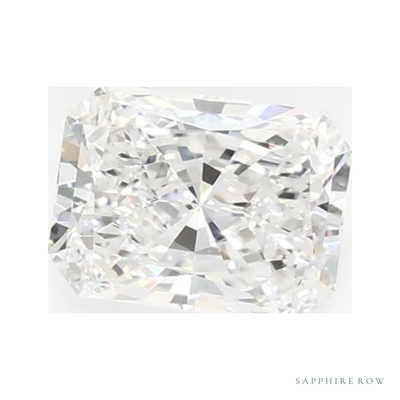 0.51 ct lab-grown diamond, radiant cut | Sapphire Row · cut4