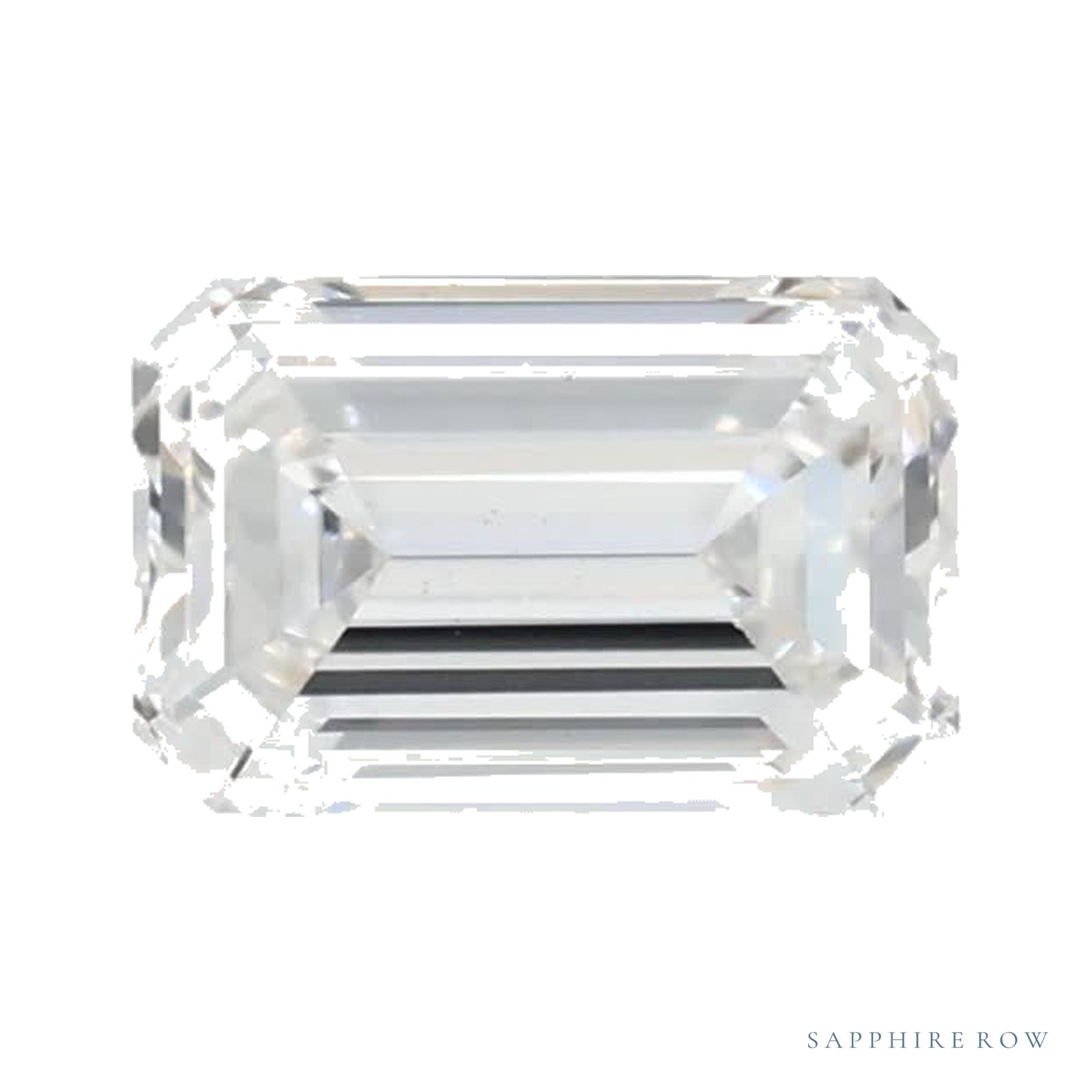 0.51 ct lab-grown diamond, emerald cut | Sapphire Row · cut4