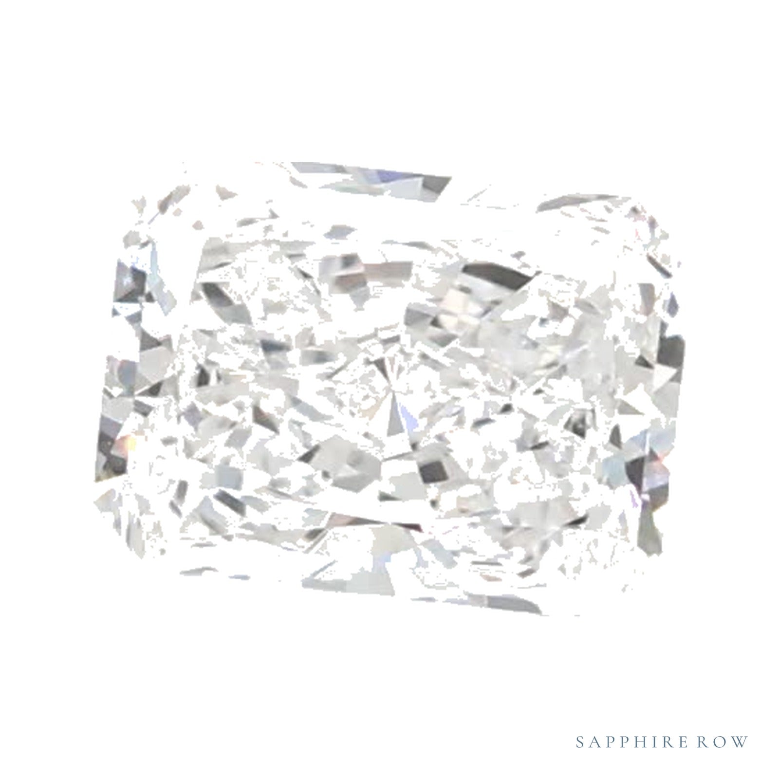 0.51 ct lab-grown diamond, radiant cut | Sapphire Row · cut4