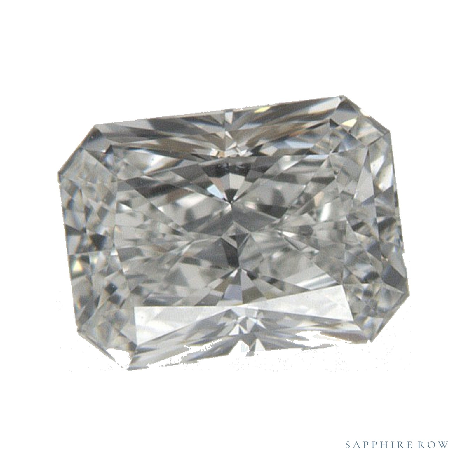 0.50 ct natural diamond, radiant cut | Sapphire Row · cut4