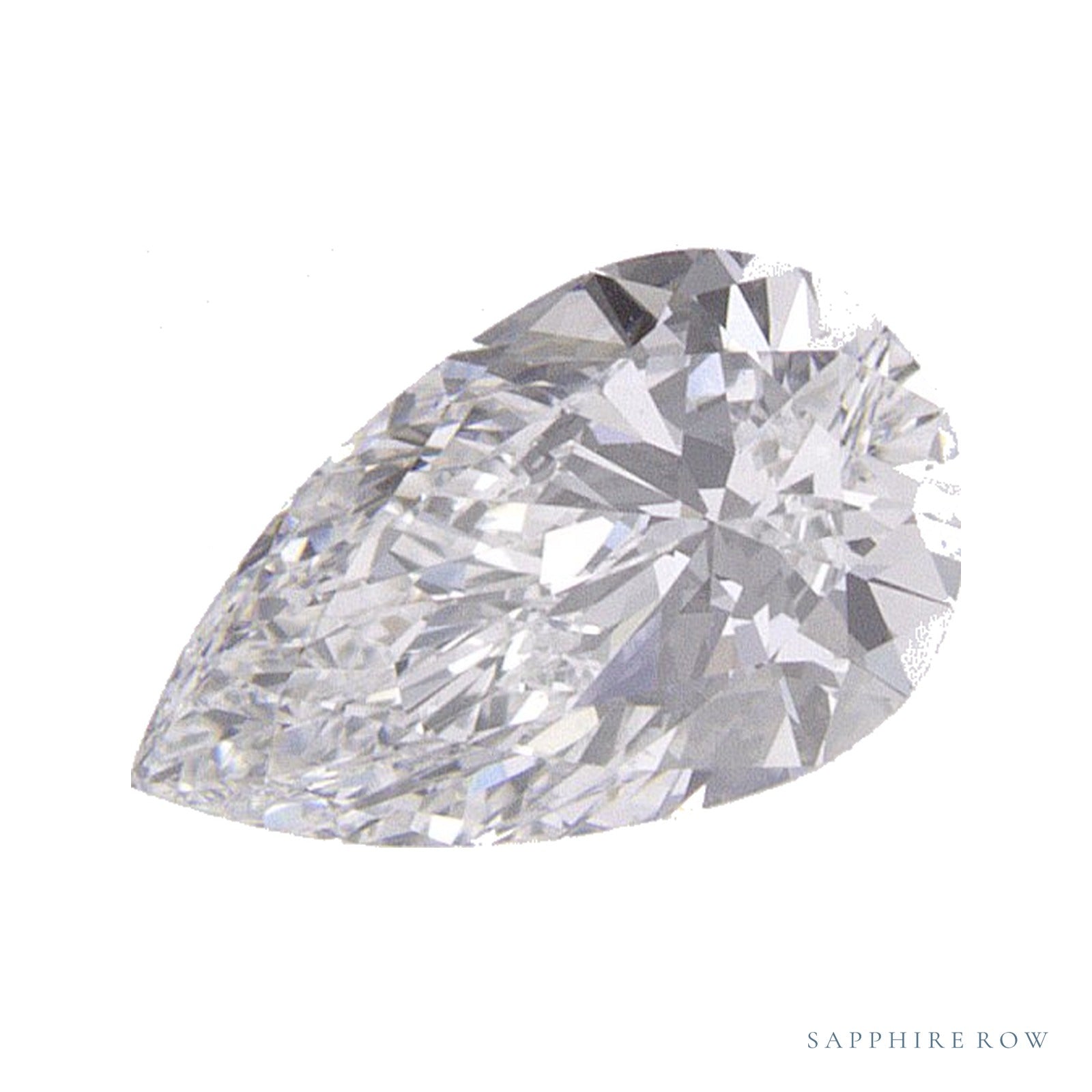 0.50 ct natural diamond, pear cut | Sapphire Row · cut4