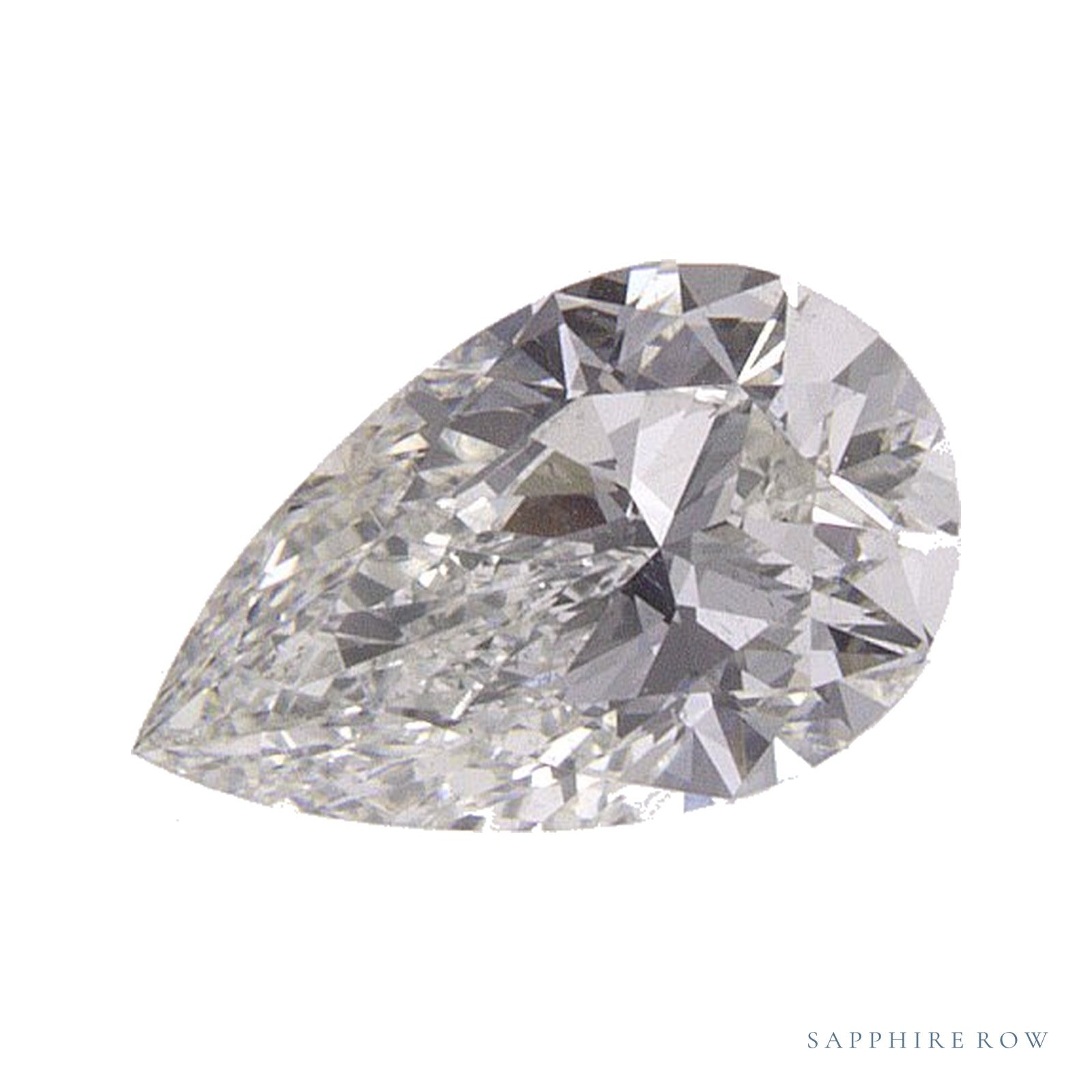 0.50 ct natural diamond, pear cut | Sapphire Row · cut4