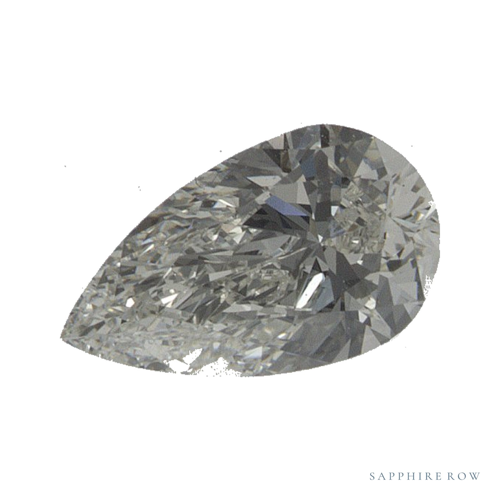 0.50 ct natural diamond, pear cut | Sapphire Row · cut4