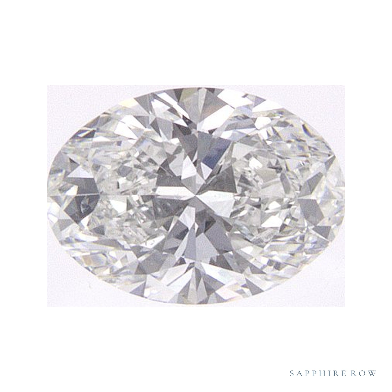 0.50 ct natural diamond, oval cut | Sapphire Row · cut4