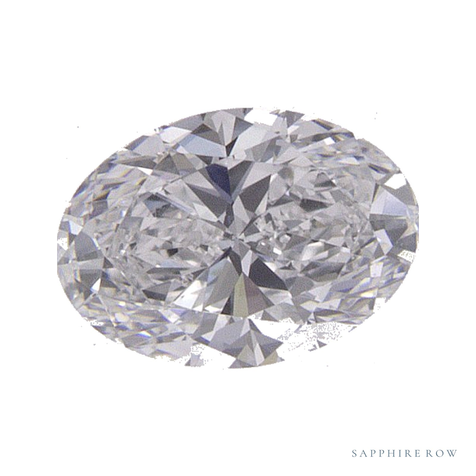 0.50 ct natural diamond, oval cut | Sapphire Row · cut4