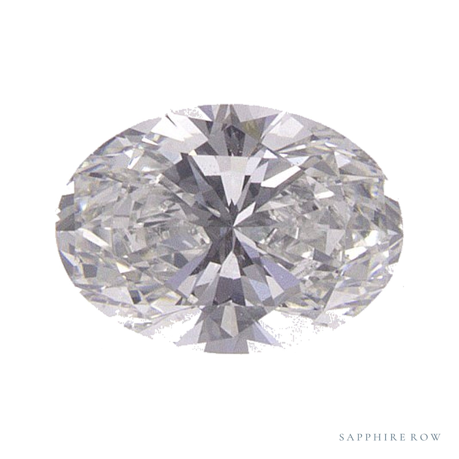0.50 ct natural diamond, oval cut | Sapphire Row · cut4