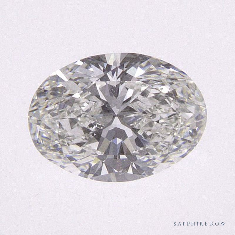 0.50 ct natural diamond, oval cut | Sapphire Row · cut7