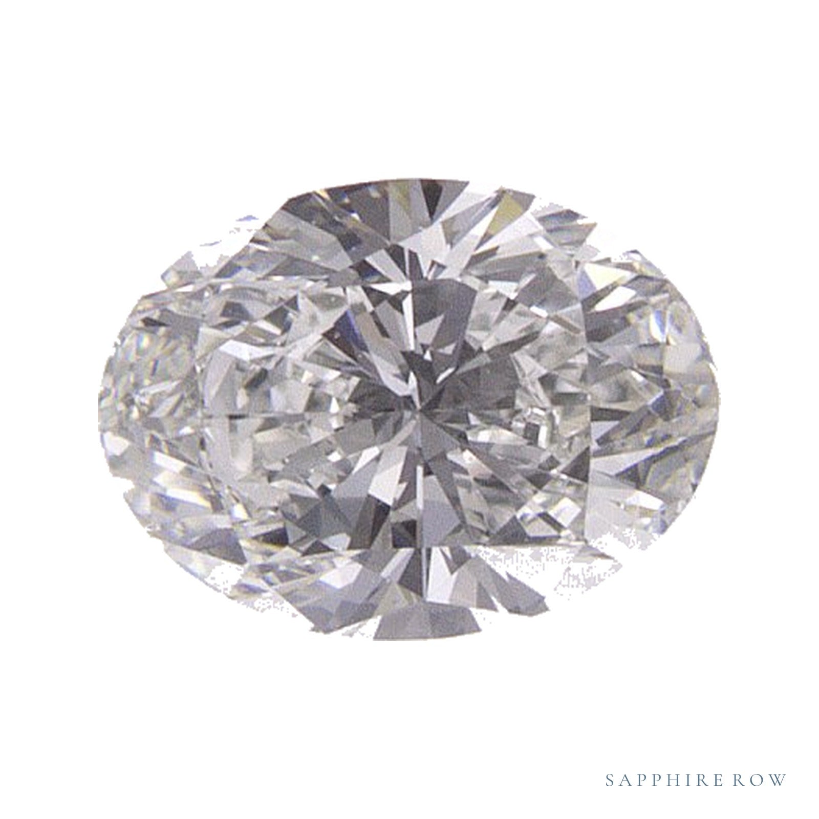 0.50 ct natural diamond, oval cut | Sapphire Row · cut4