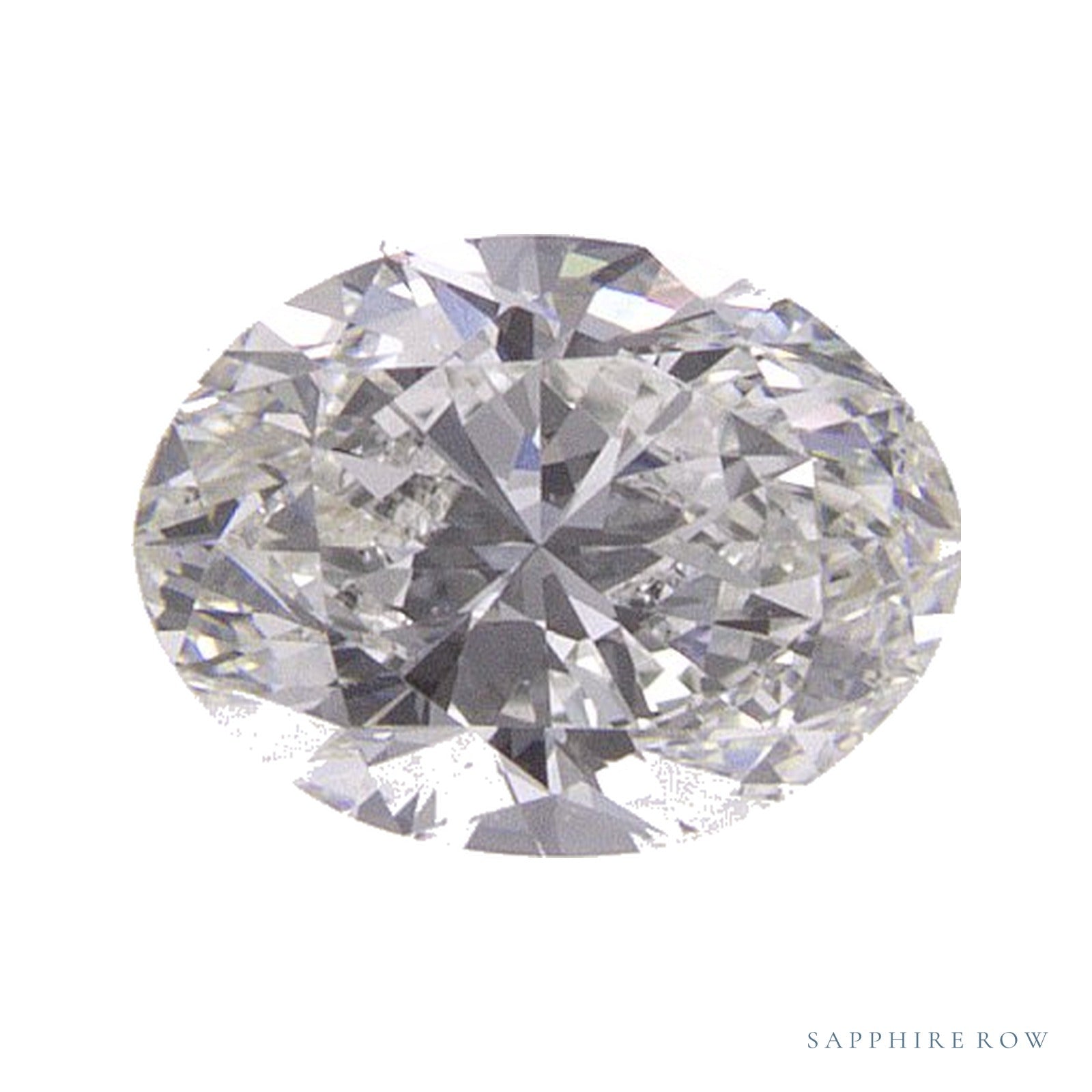 0.50 ct natural diamond, oval cut | Sapphire Row · cut4
