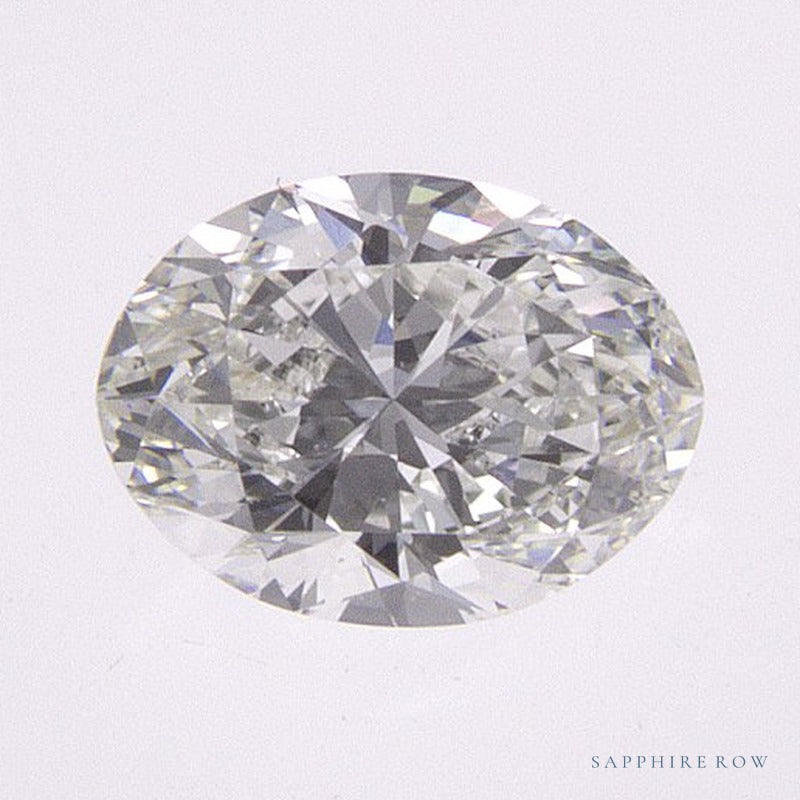 0.50 ct natural diamond, oval cut | Sapphire Row · cut7