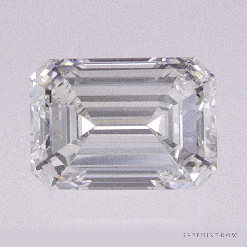 0.50 ct natural diamond, emerald cut | Sapphire Row · cut6