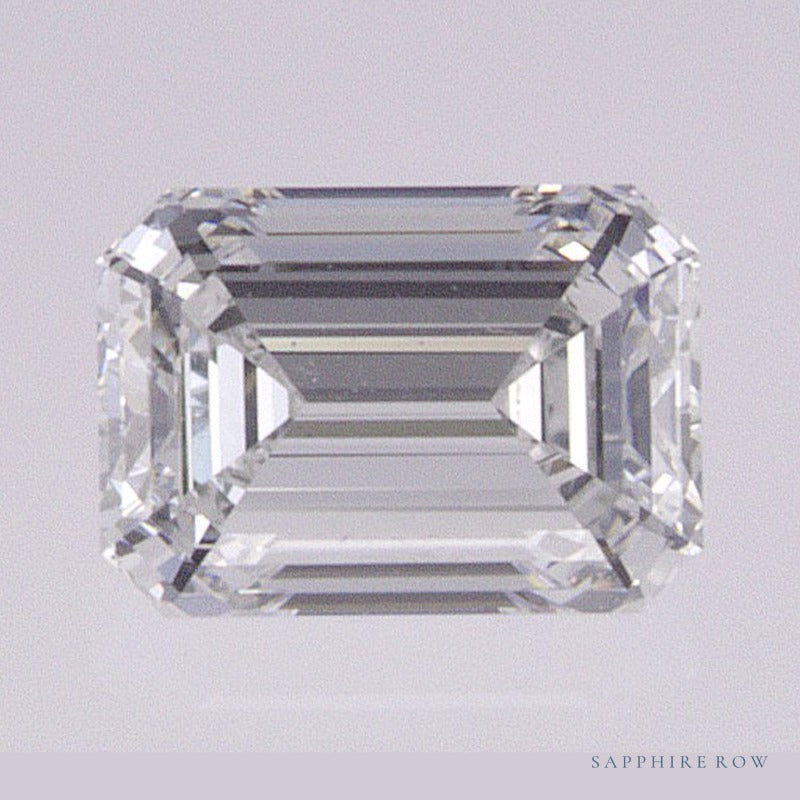 0.50 ct natural diamond, emerald cut | Sapphire Row · cut6