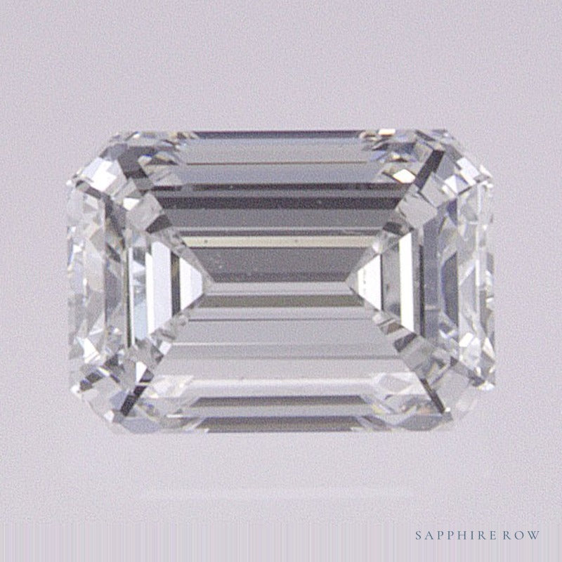 0.50 ct natural diamond, emerald cut | Sapphire Row · cut7