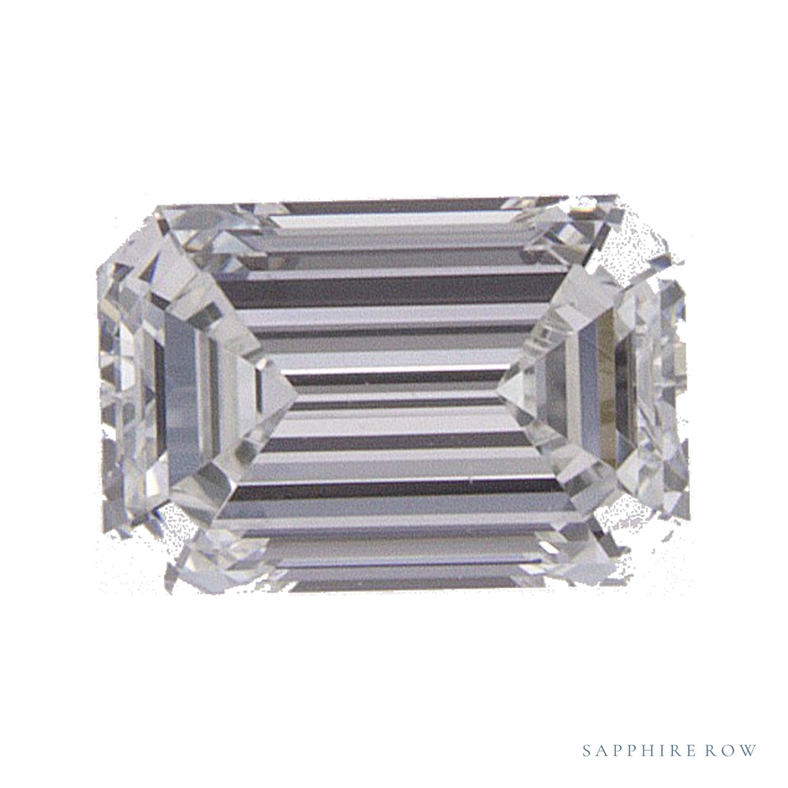 0.50 ct natural diamond, emerald cut | Sapphire Row · cut4
