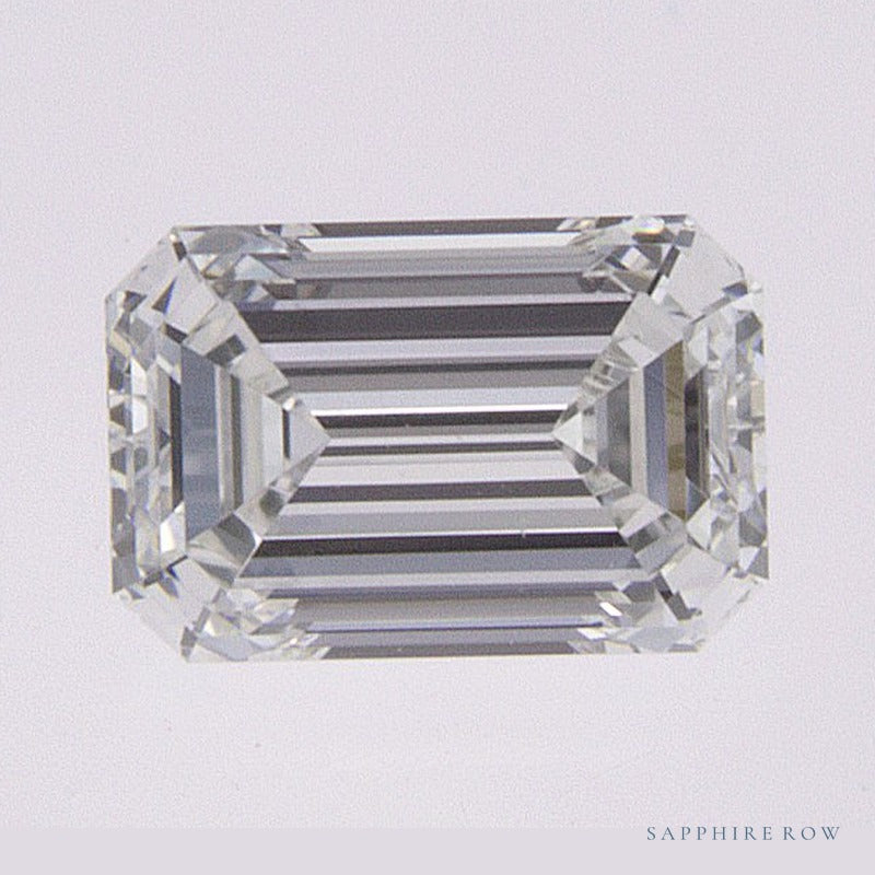 0.50 ct natural diamond, emerald cut | Sapphire Row · cut6