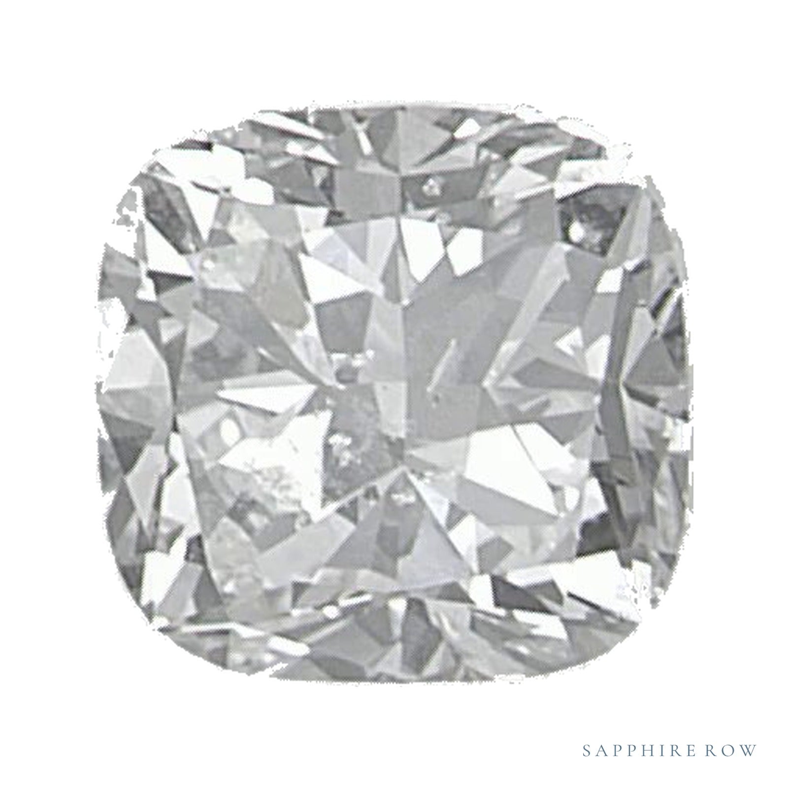 0.50 ct natural diamond, cushion cut | Sapphire Row · cut4