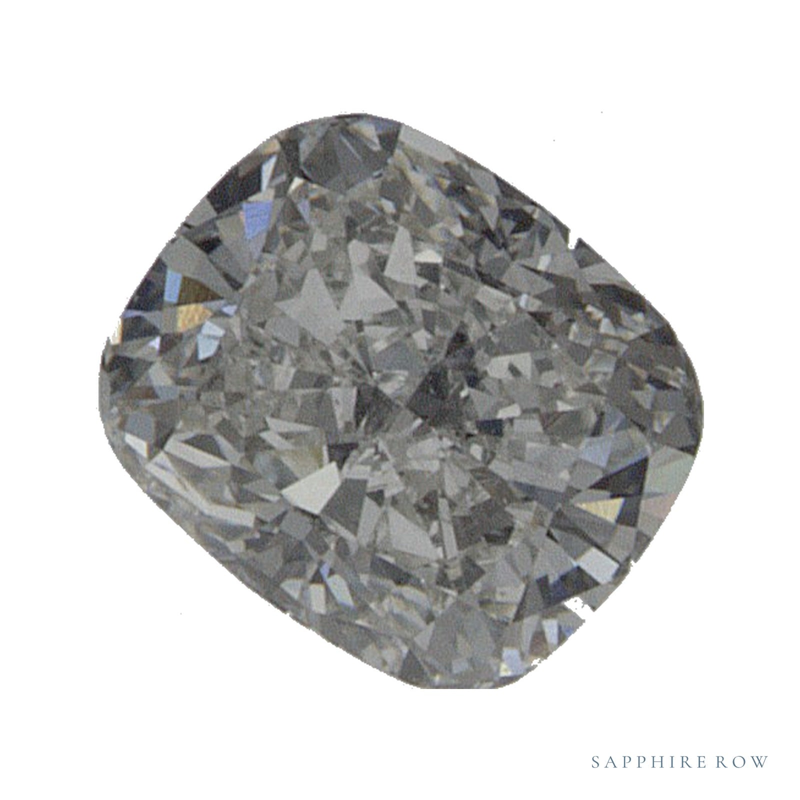 0.50 ct natural diamond, elongated cushion cut | Sapphire Row · cut4