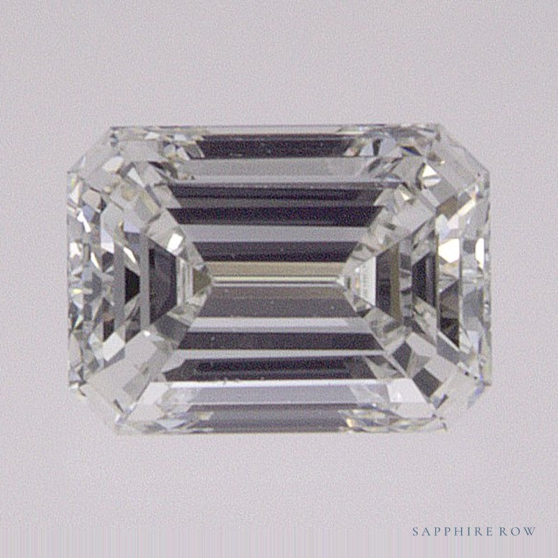 0.50 ct natural diamond, emerald cut | Sapphire Row · cut7